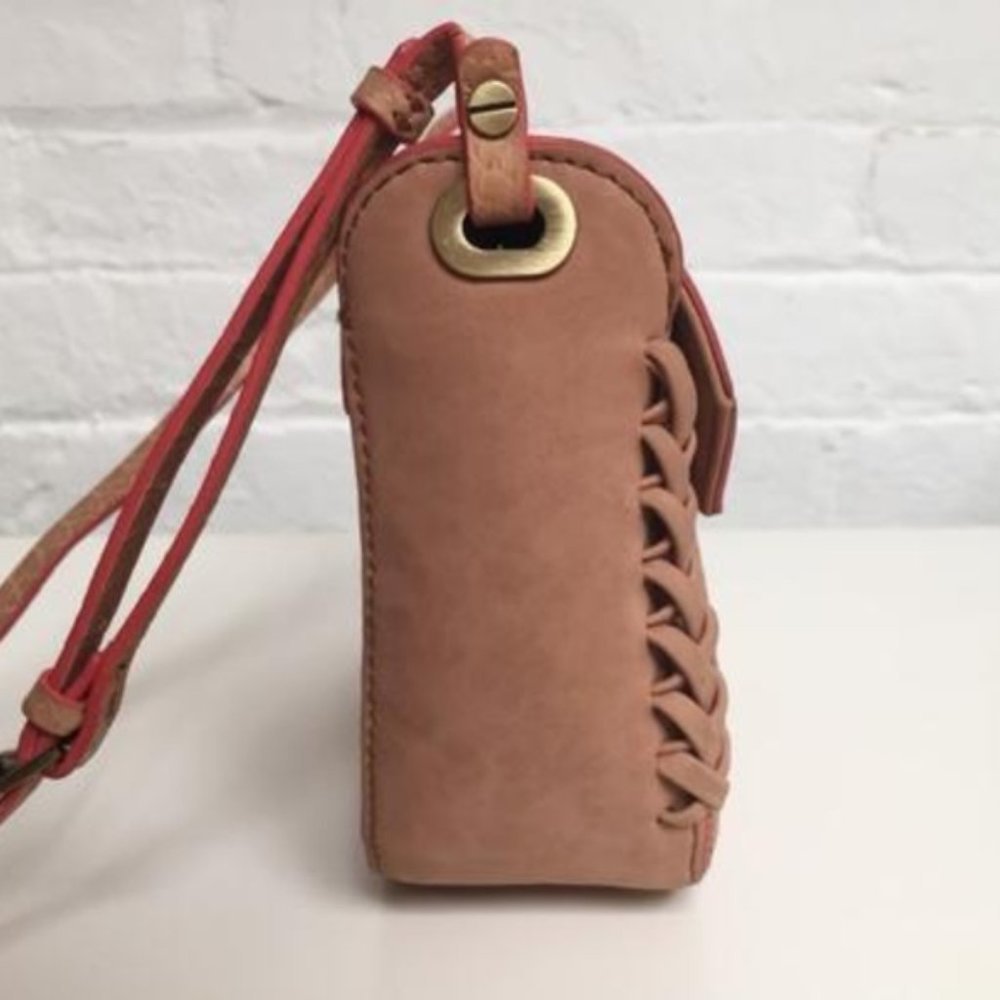 Rachel Roy Natural Native Beige Python Crossbody - image 6